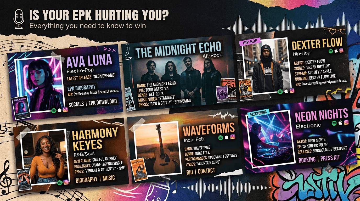 How to Write an EPK That Actually Gets You Booked