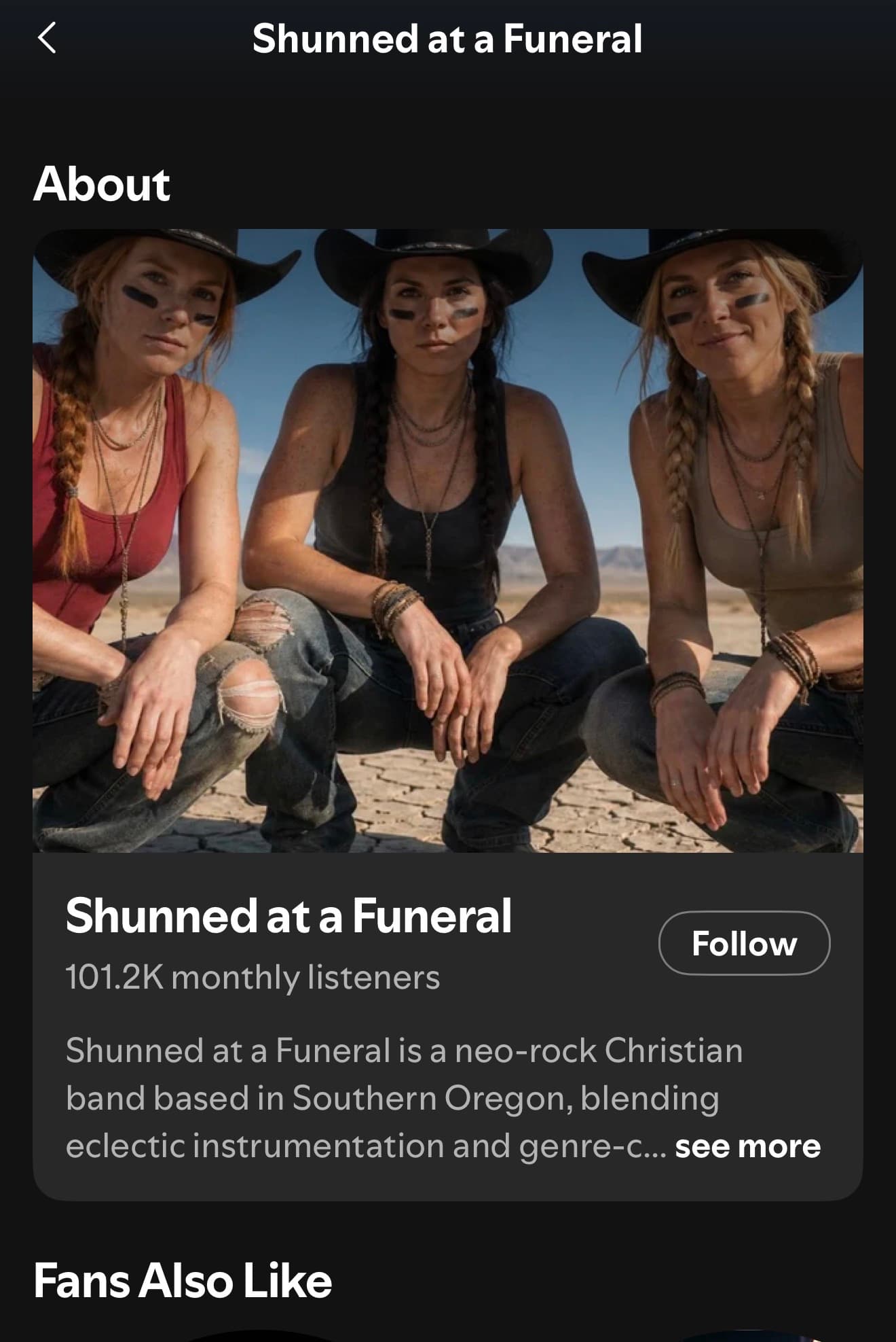 Guess Who Will NEVER Have a Profile on getNgigs... This Band.