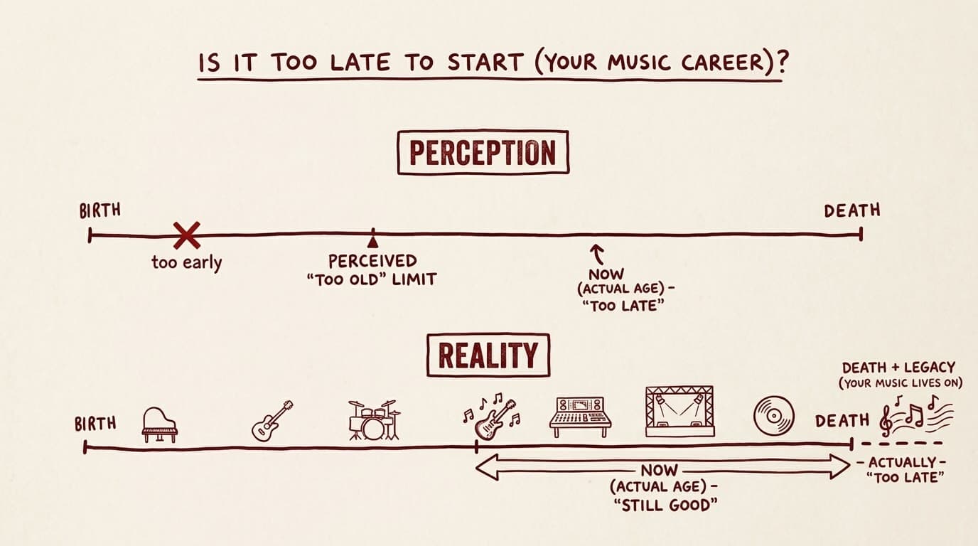 Is It Too Late To Start Your Music Career?
